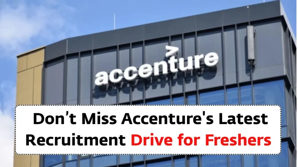 Mega Job Alert: Accenture Off Campus Drive 2025 Open for Fresh Graduates | Accenture Jobs Hiring 2025