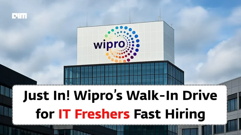 Massive Hiring Alert! Wipro Chennai Walk-In 2025 for IT Freshers & Engineers